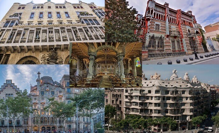 Must See Gaudi Buildings Barcelona