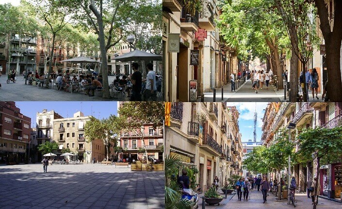 Visita El Barrio De Gracia Barcelona