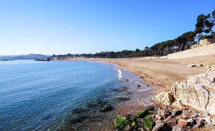 Beach Platja d'Empúries Catalonia Costa Brava