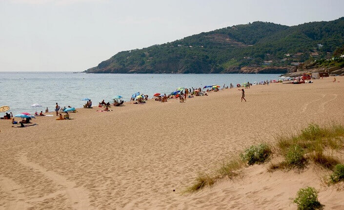 Costa Brava Cataluña Playas Platja de Pals and La Gola del Ter