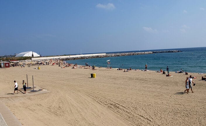 Levant Beach Barcelona