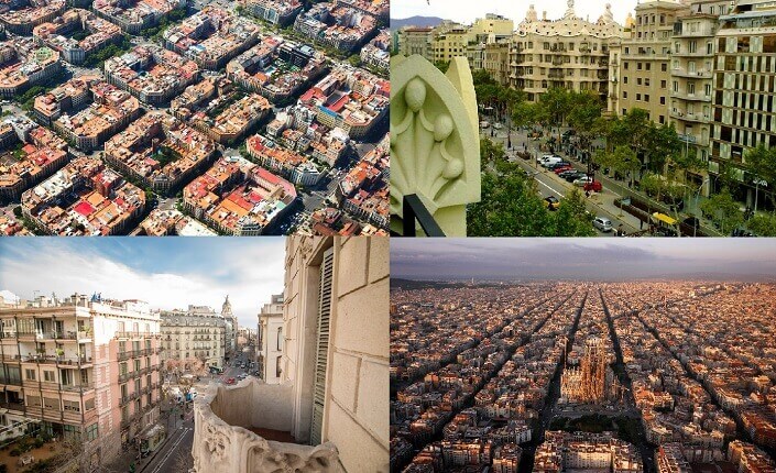 Distrito De Eixample Barcelona