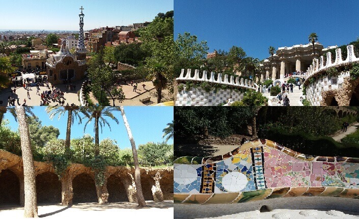 Paruqe Guell Barcelona Gaudi Atraccion