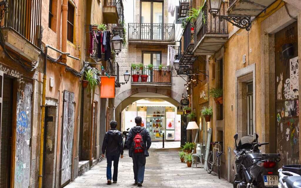 Barrio El Raval Barcelona