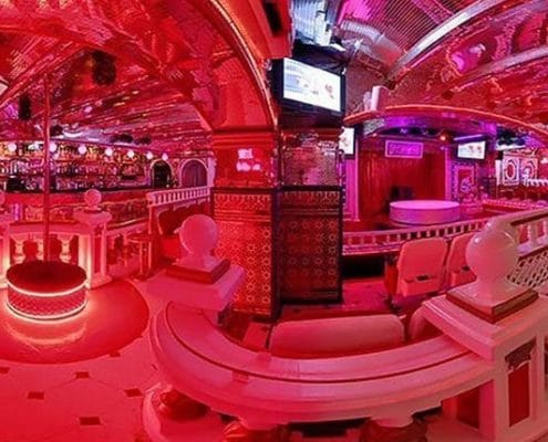 Inside of the Bagdad Club Barcelona