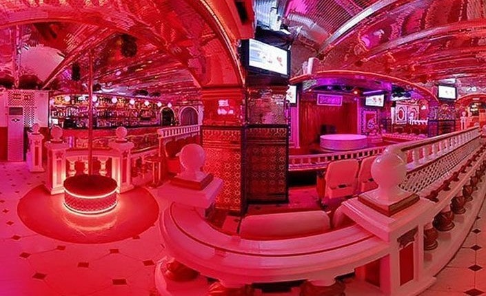 Inside of the Bagdad Club Barcelona