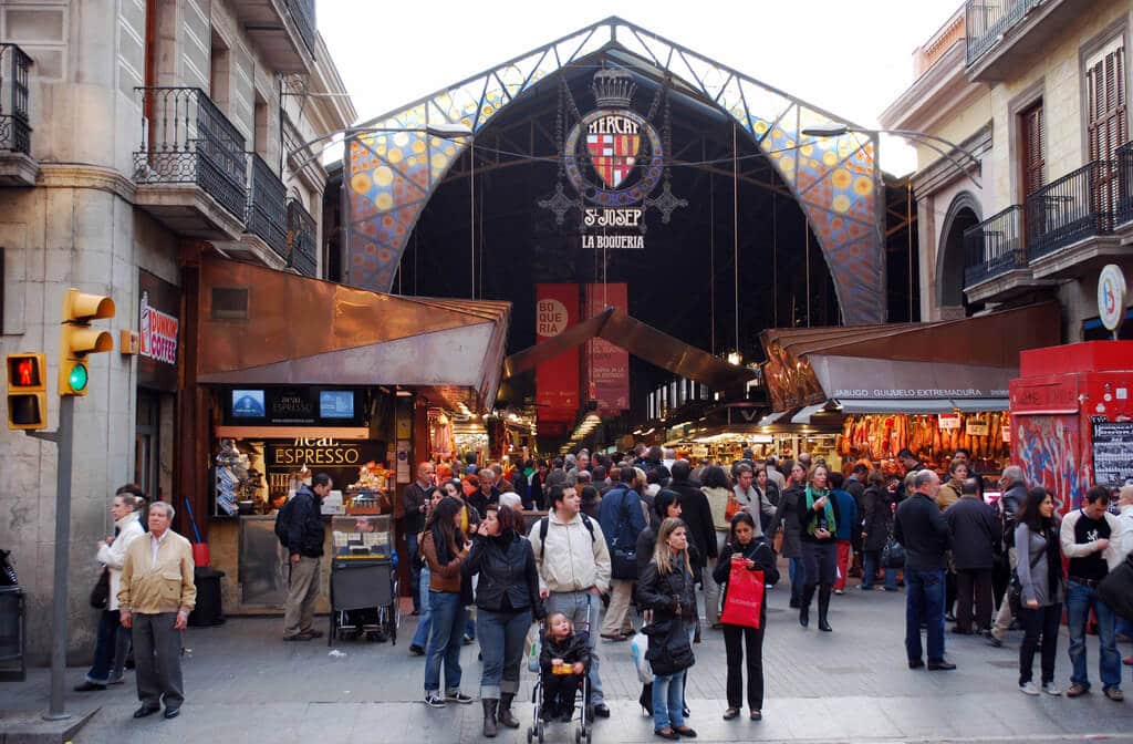 Mercat De La Boqueria Barcelona