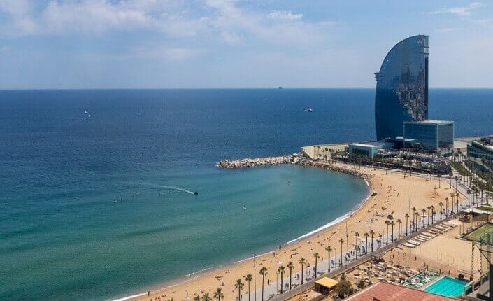 Barceloneta Beach Barcelona