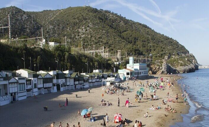 Beaches Les Casetes del Garraf Barcelona