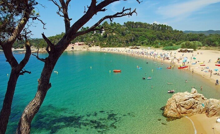 Costa Brava Platja de Castell Beach Castell