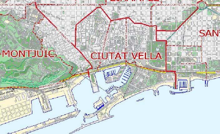 Ciutat Vella Barcelona District