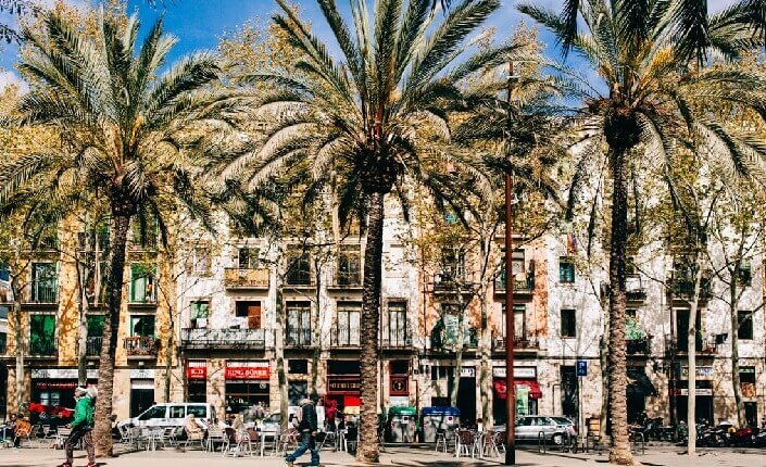 Distrito De El Raval Barcelona