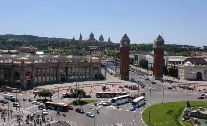 Distrito De Sants Montjuic Barcelona