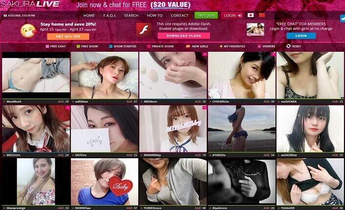 SakuraLive The Best Live Sex Webcam